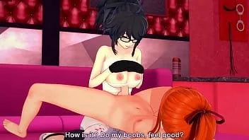 play Vshojo - kson postanowiła po streamie udać się do hotelu miłości i bawić się z członkiem swojego gangu